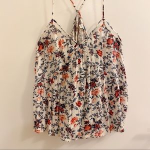 AEO Floral Tank